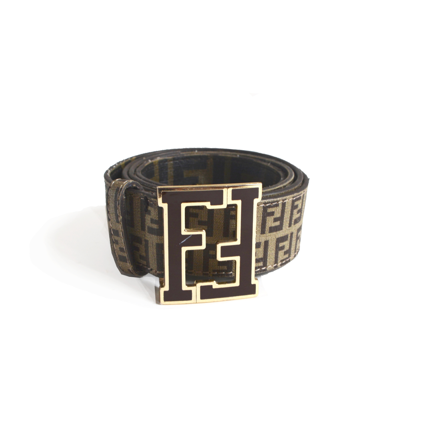fendi monogram belt