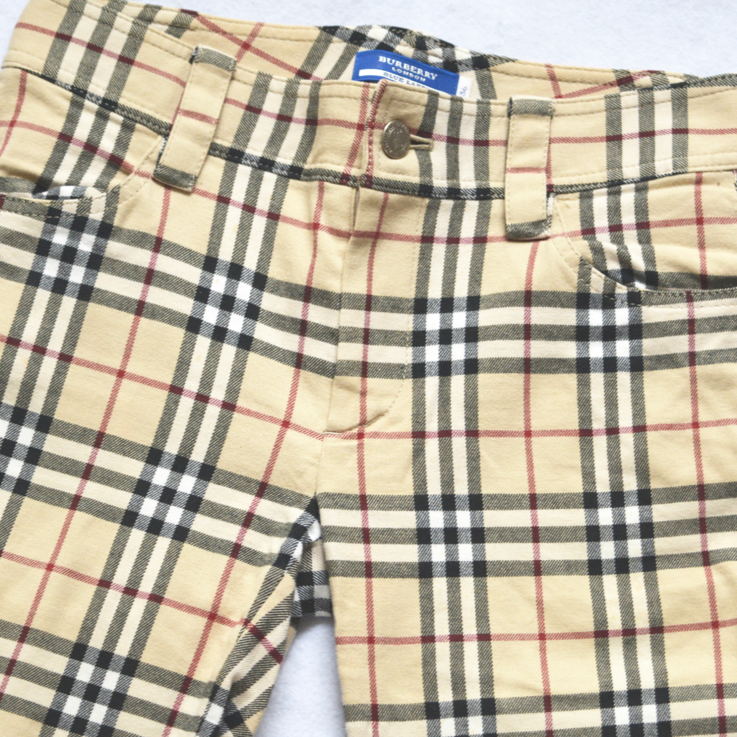 Burberry Nova Check Jean Trousers Size 
