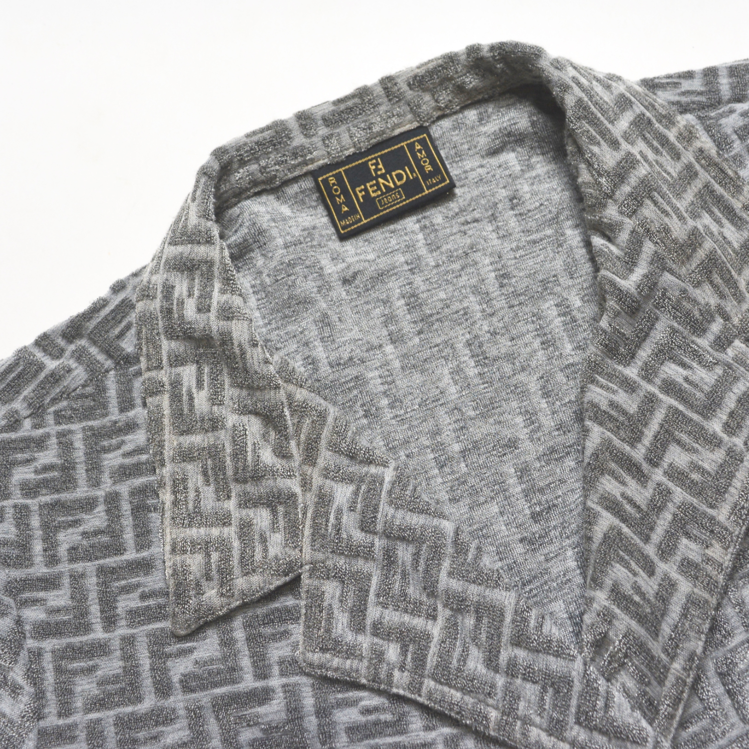 Fendi Zucca Monogram Terrycloth Wrap 