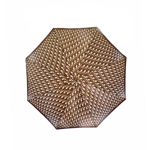 Vintage Dior Monogram Umbrella in Brown | NITRYL