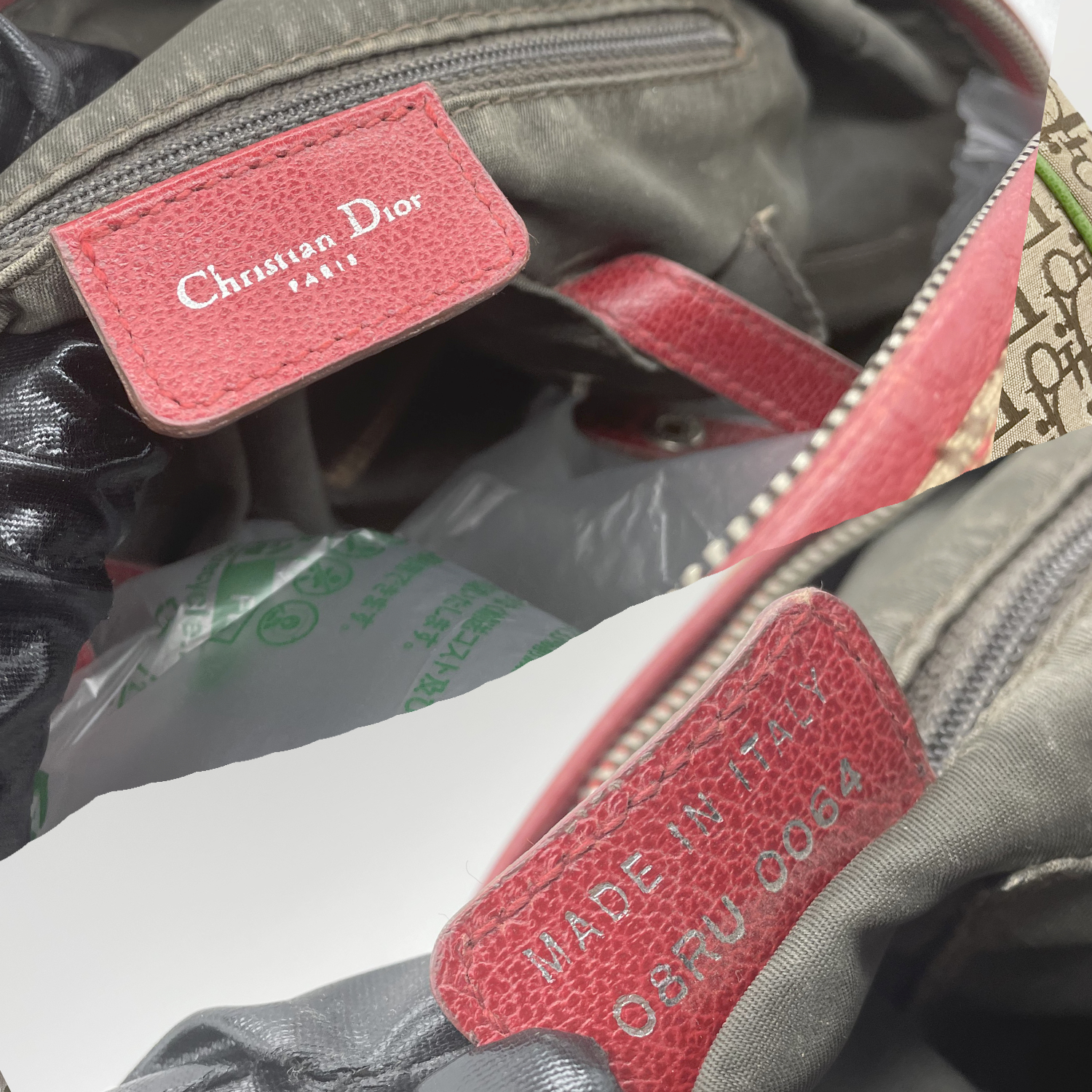 Dior Monogram Rasta Bowling Bag Nitryl