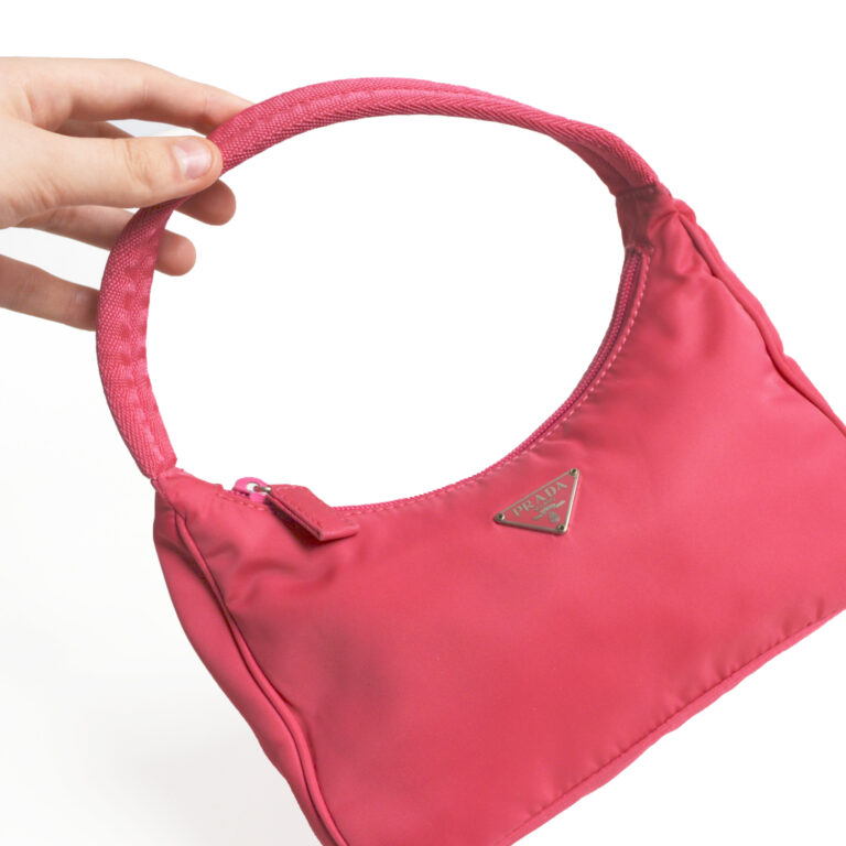 Prada Mini Hobo Bag Nylon Mesh