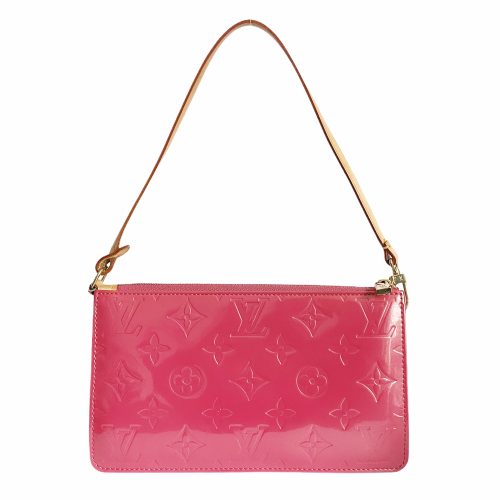 Vintage Louis Vuitton Vernis Pochette Mini Bag in Pink | NITRYL