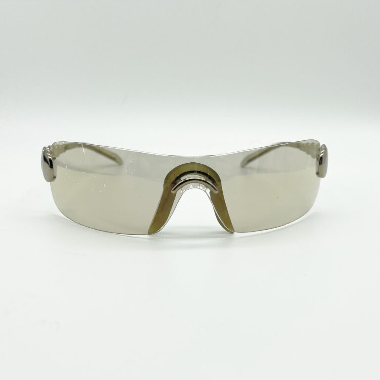 Dior Rimless Visor Sunglasses in Bronze Nitryl