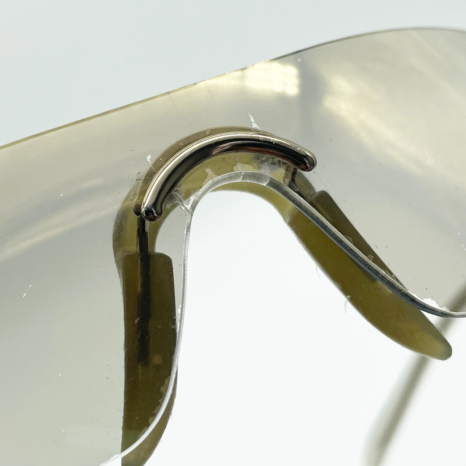 Dior Rimless Visor Sunglasses in Bronze Nitryl