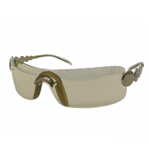 Vintage Dior Rimless Visor Sunglasses in Brown | NITRYL