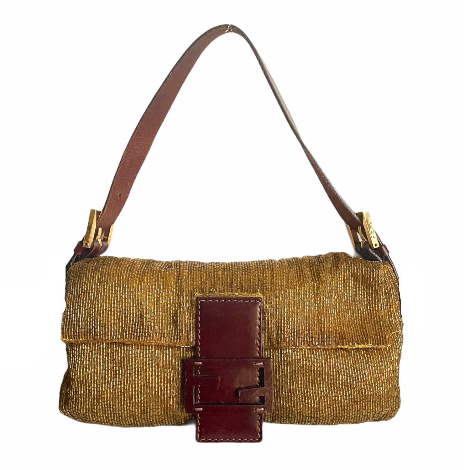 Vintage fendi online beaded baguette