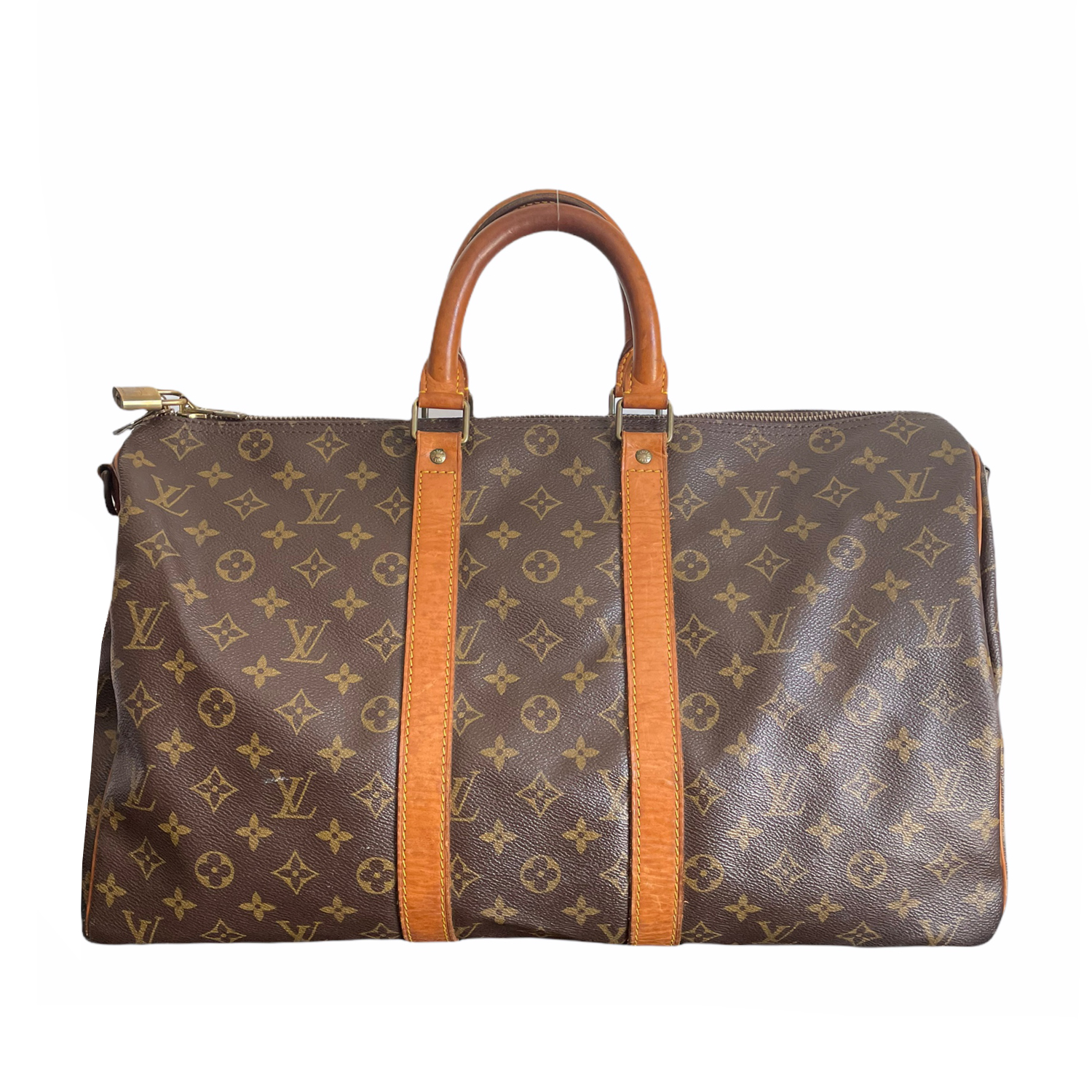 Louis Vuitton Monogram Holdall/Keepall Duffle Bag Nitryl