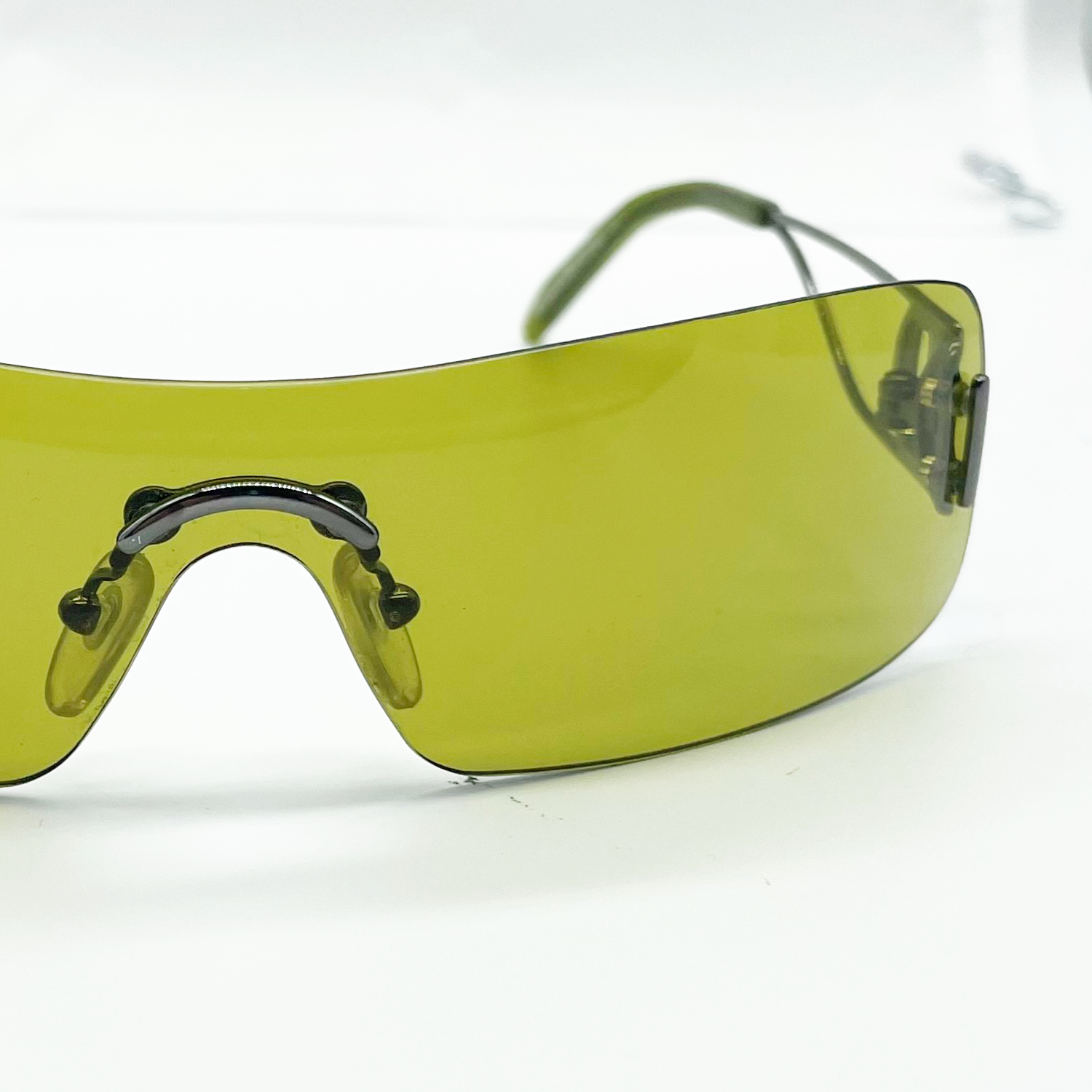 Dior Rimless Sunglasses in Green Nitryl