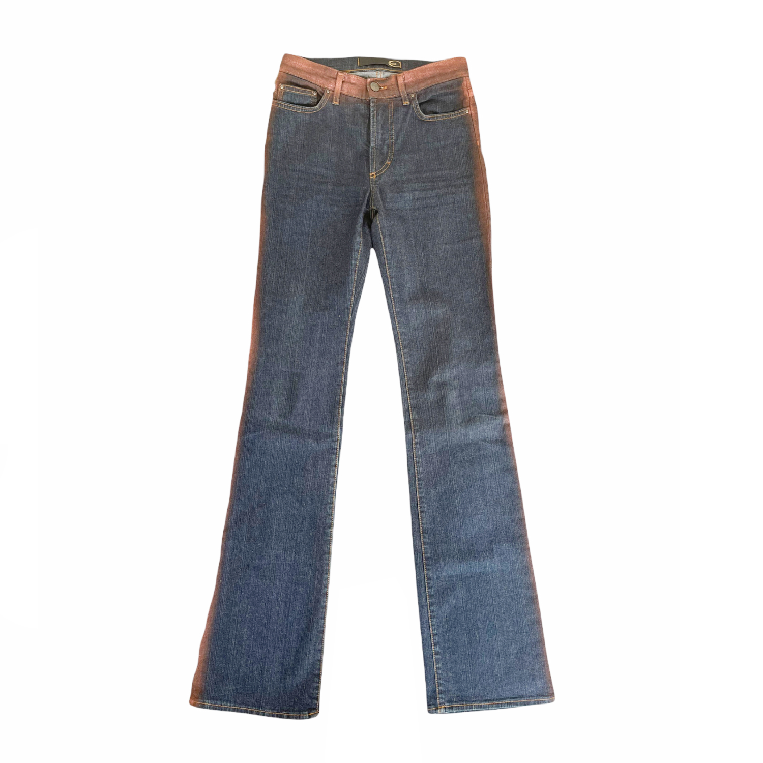 Vintage Cavalli Glitter Flare Jeans UK 6 | NITRYL