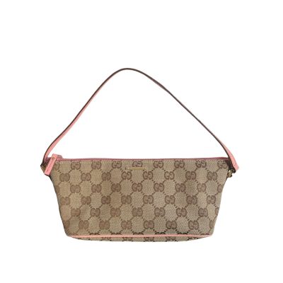 Gucci Monogram Mini Baguette Bag in Brown – Nitryl