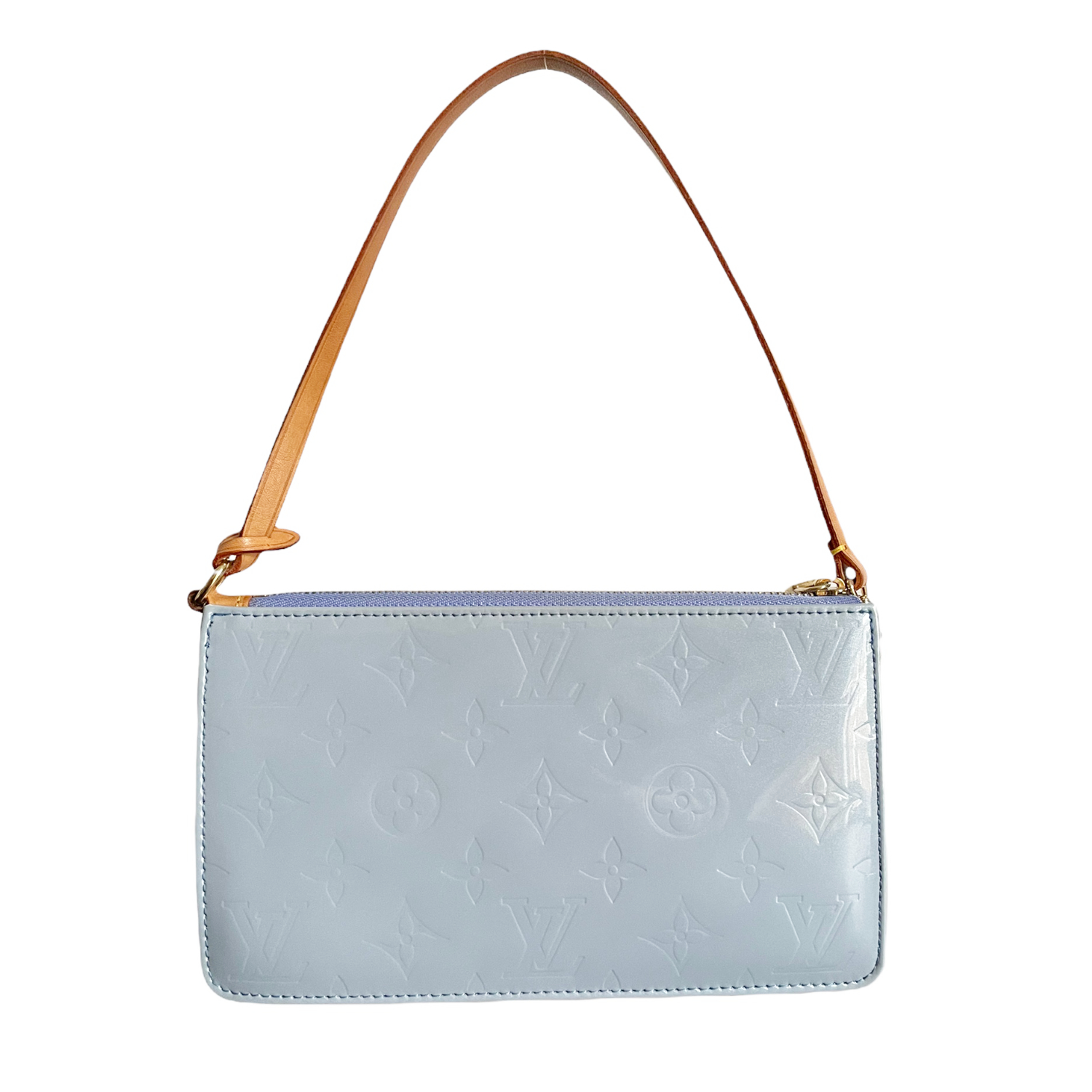 Vintage Louis Vuitton Baby Blue Vernis Shoulder Bag – Treasures of NYC