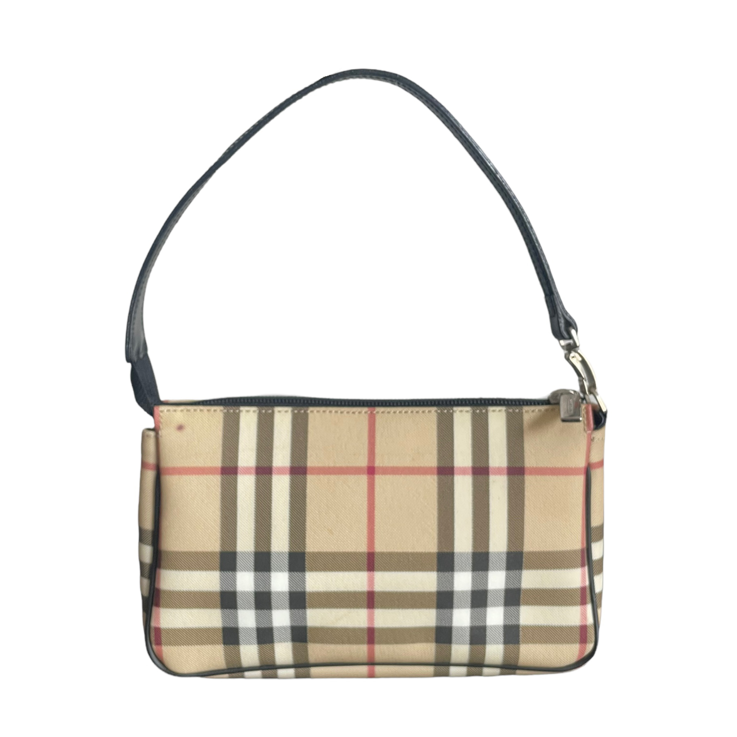 Burberry Nova Check Pochette Mini Shoulder Bag Nitryl