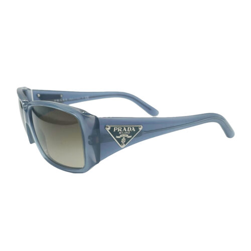 Vintage Prada Chunky Logo Sunglasses in Blue | NITRYL