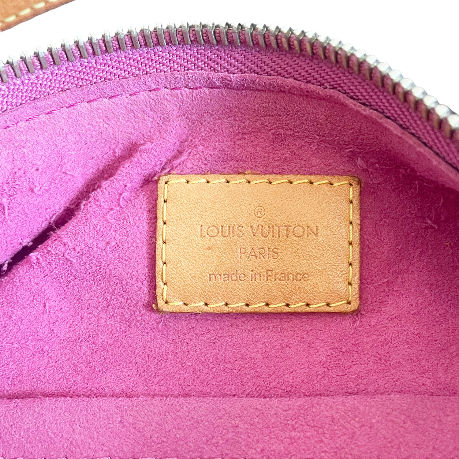 Baggy crossbody bag Louis Vuitton Pink in Denim - Jeans - 31884901