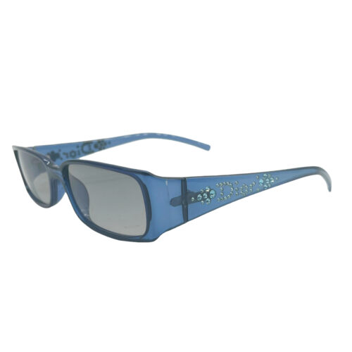 Vintage Dior Crystal Sunglasses in Blue | NITRYL