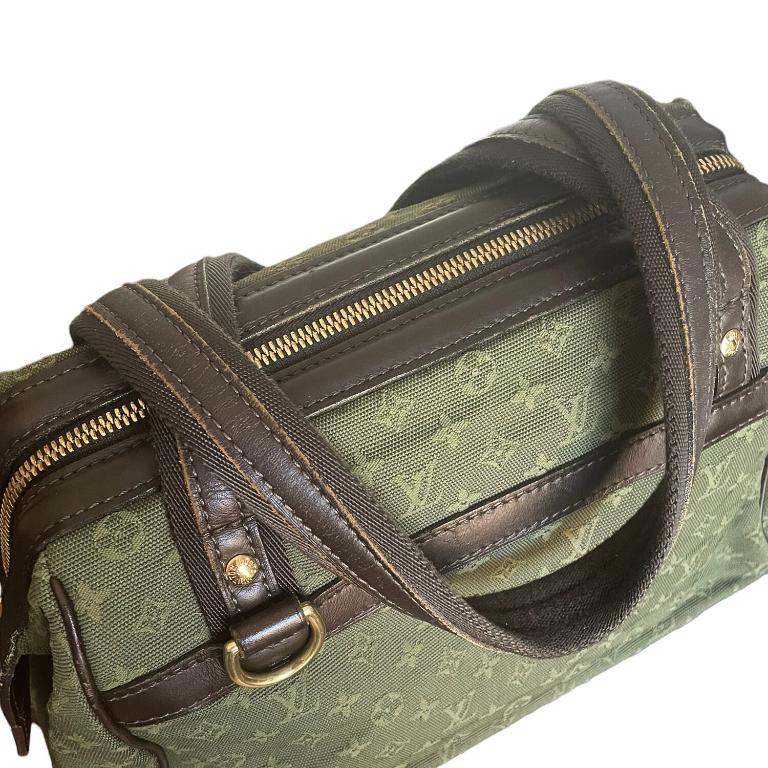 Louis Vuitton Josephine Monogram Shoulder Bag in Khaki Green – Nitryl