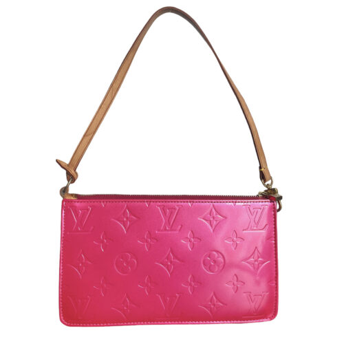 Vintage Louis Vuitton Vernis Mini Shoulder Bag in Pink | NITRYL