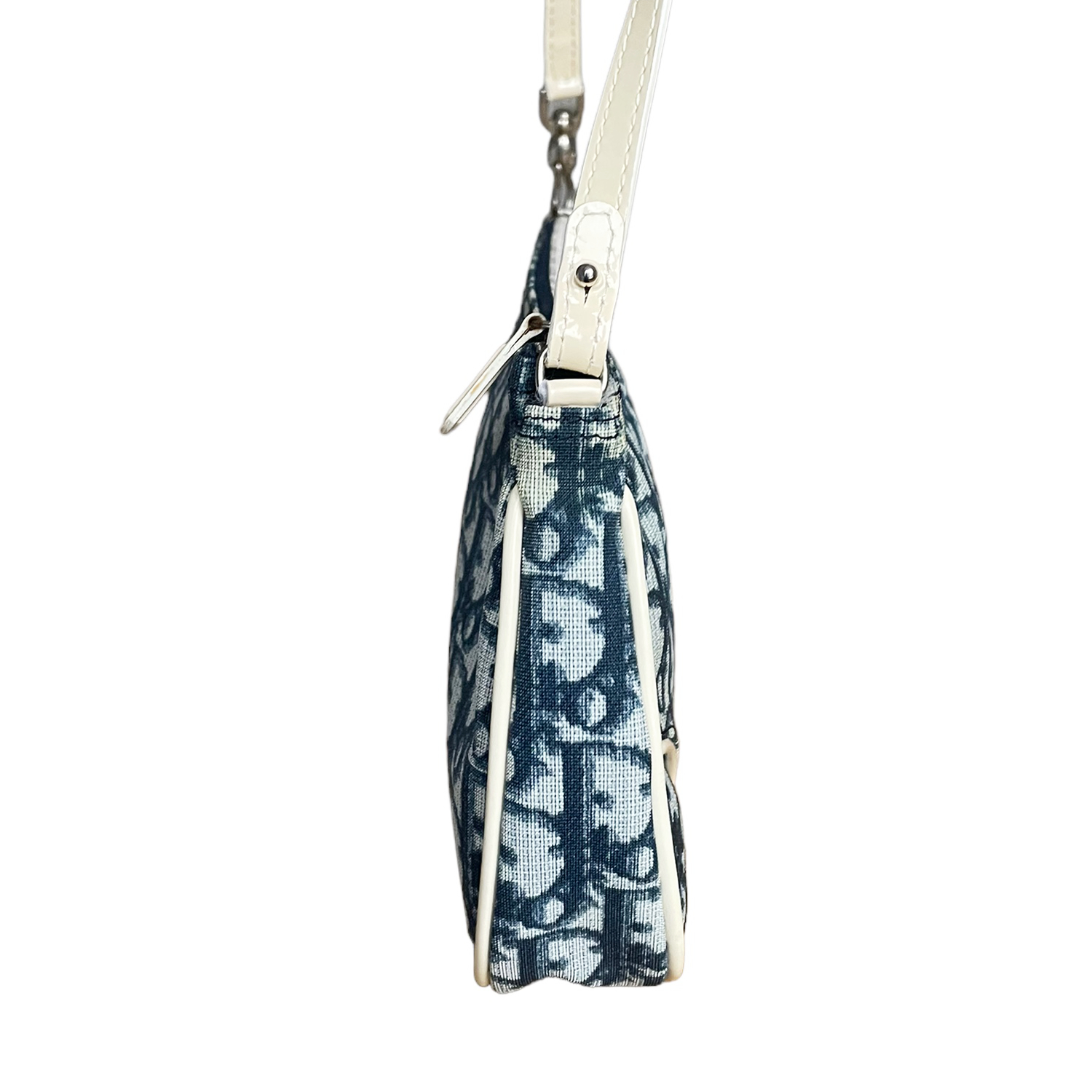 Dior Monogram Saddle Bag in Blue / White – Nitryl