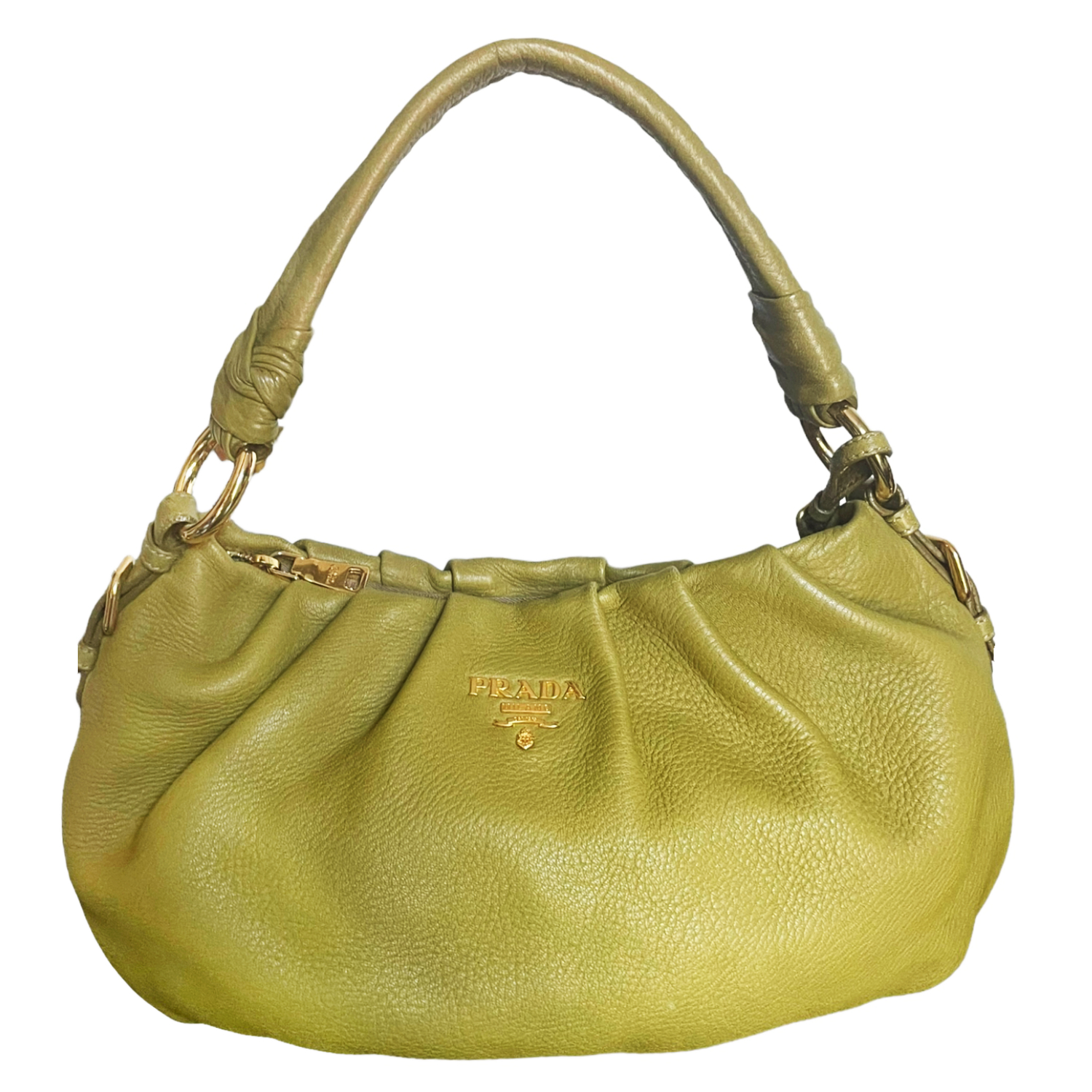 Prada olive clearance green handbag