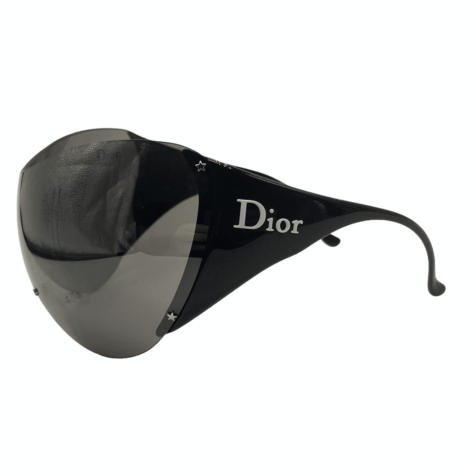 Vintage Dior Ski Oversized Sunglasses in Black | NITRYL