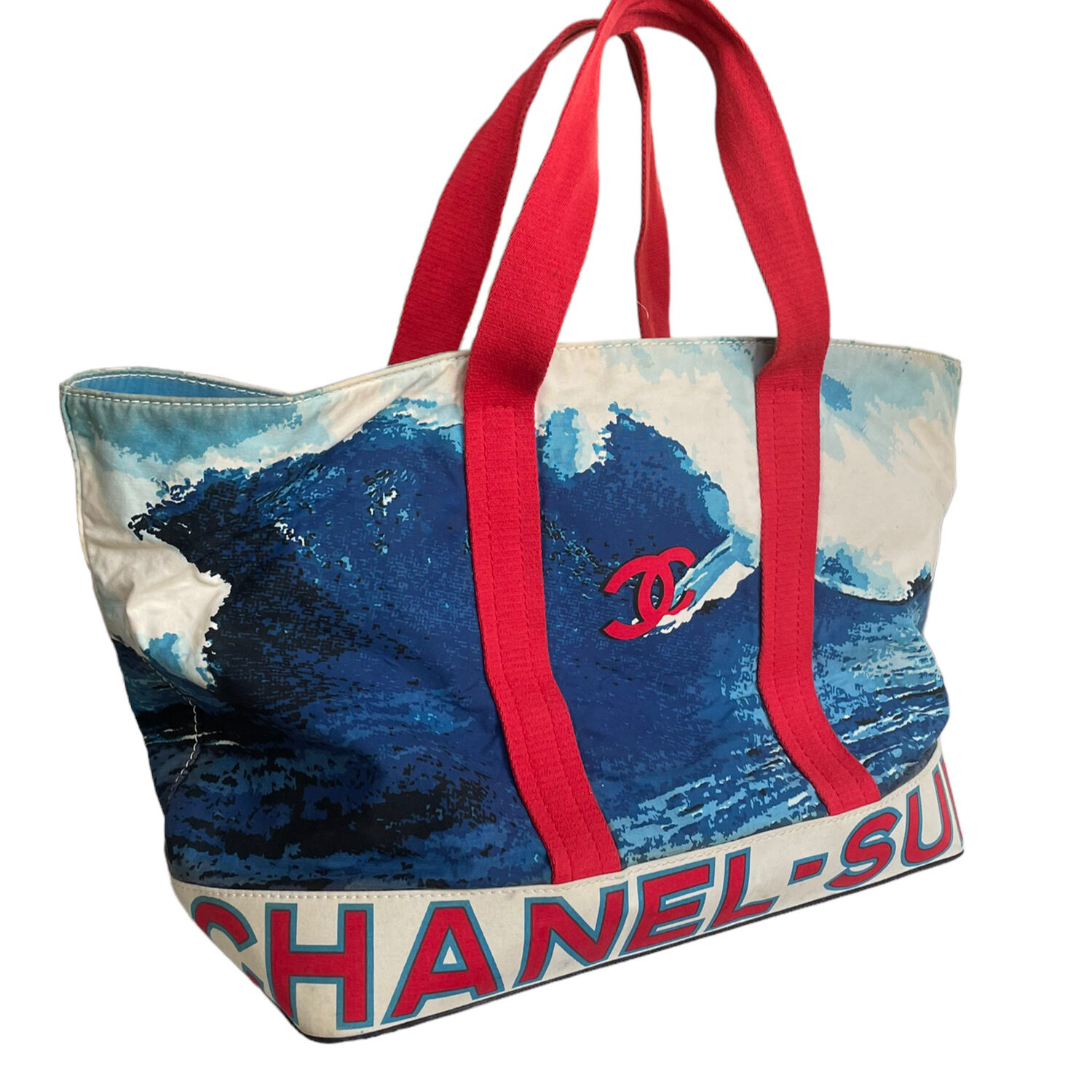 Chanel Surf S/S 2002 Rare Cloth Tote Bag · INTO