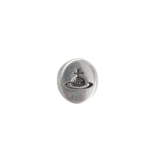 Vintage Vivienne Westwood Orb Signet Ring in Solid Silver | NITRYL