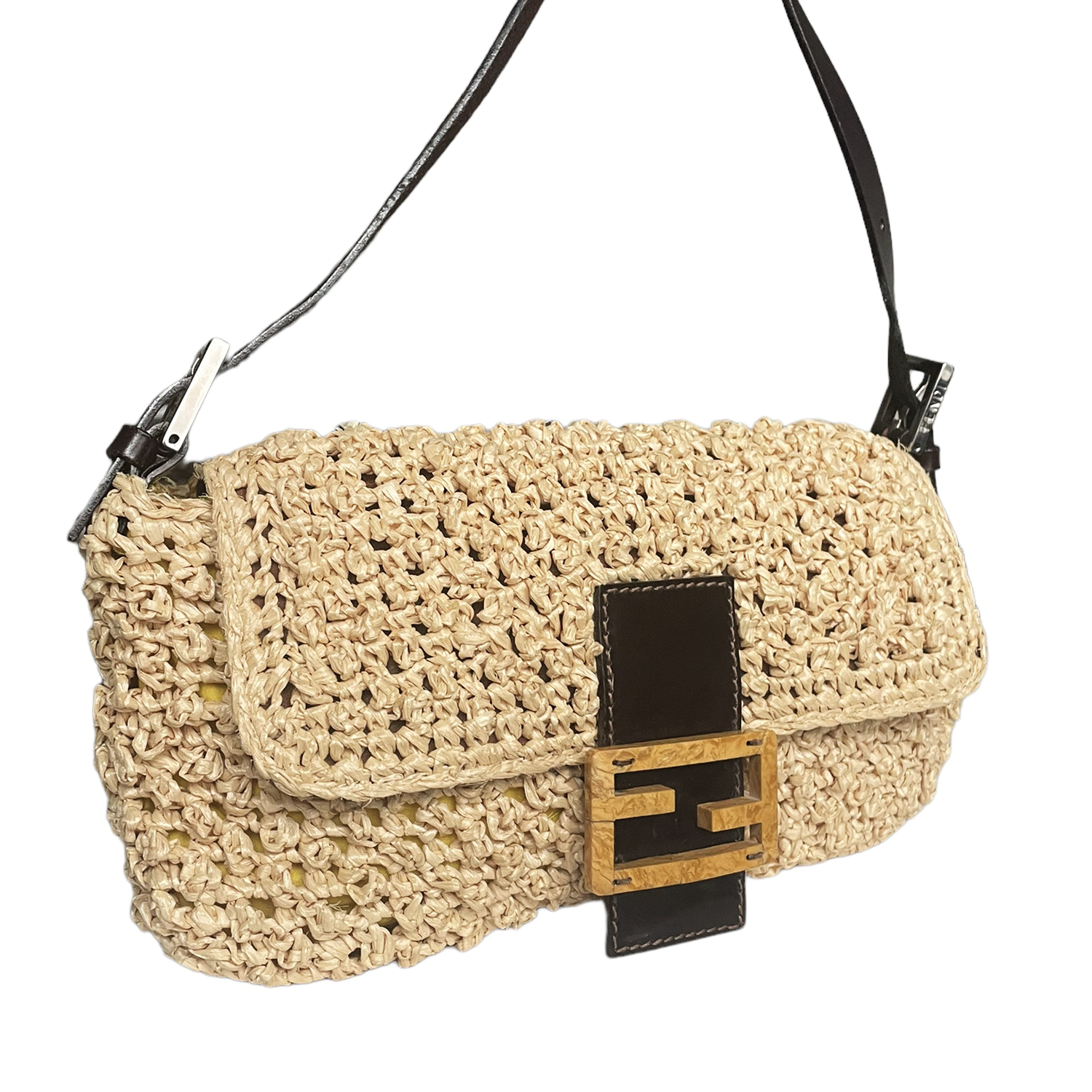 Fendi wicker bag sale