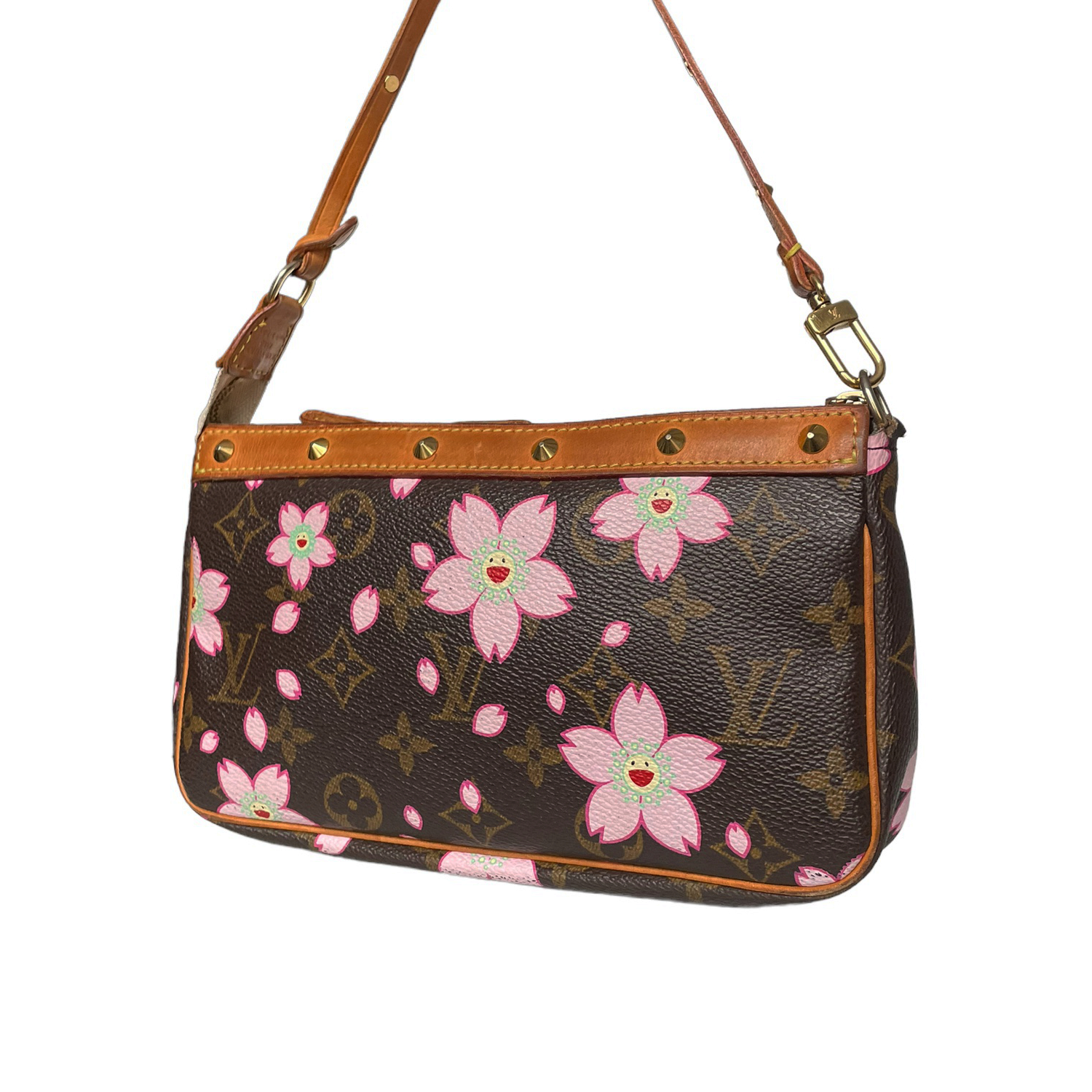 Louis Vuitton Monogram Murakami Flower Pochette Shoulder Bag – Nitryl