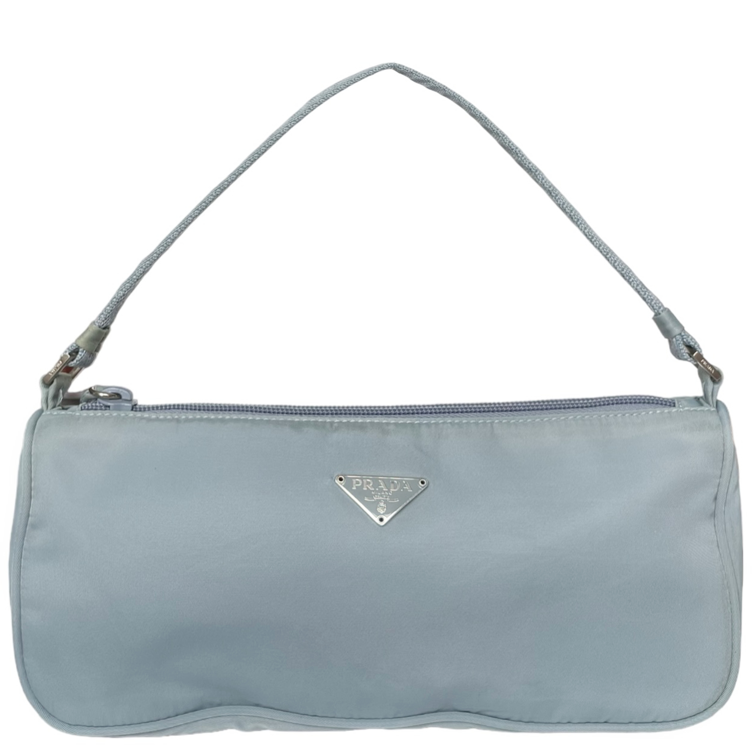 Prada Nylon Ruched Pochette – SFN