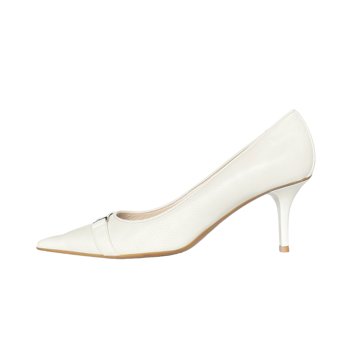Dior Grey Logo Heels