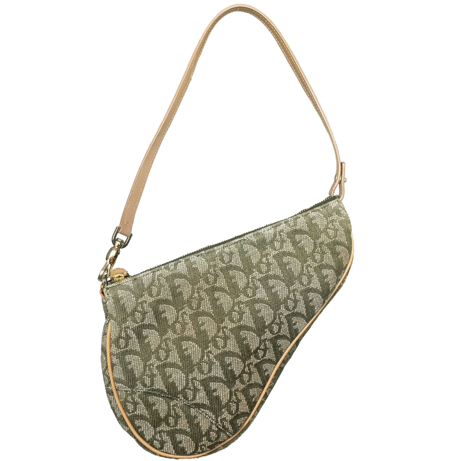 Dior discount saddle green