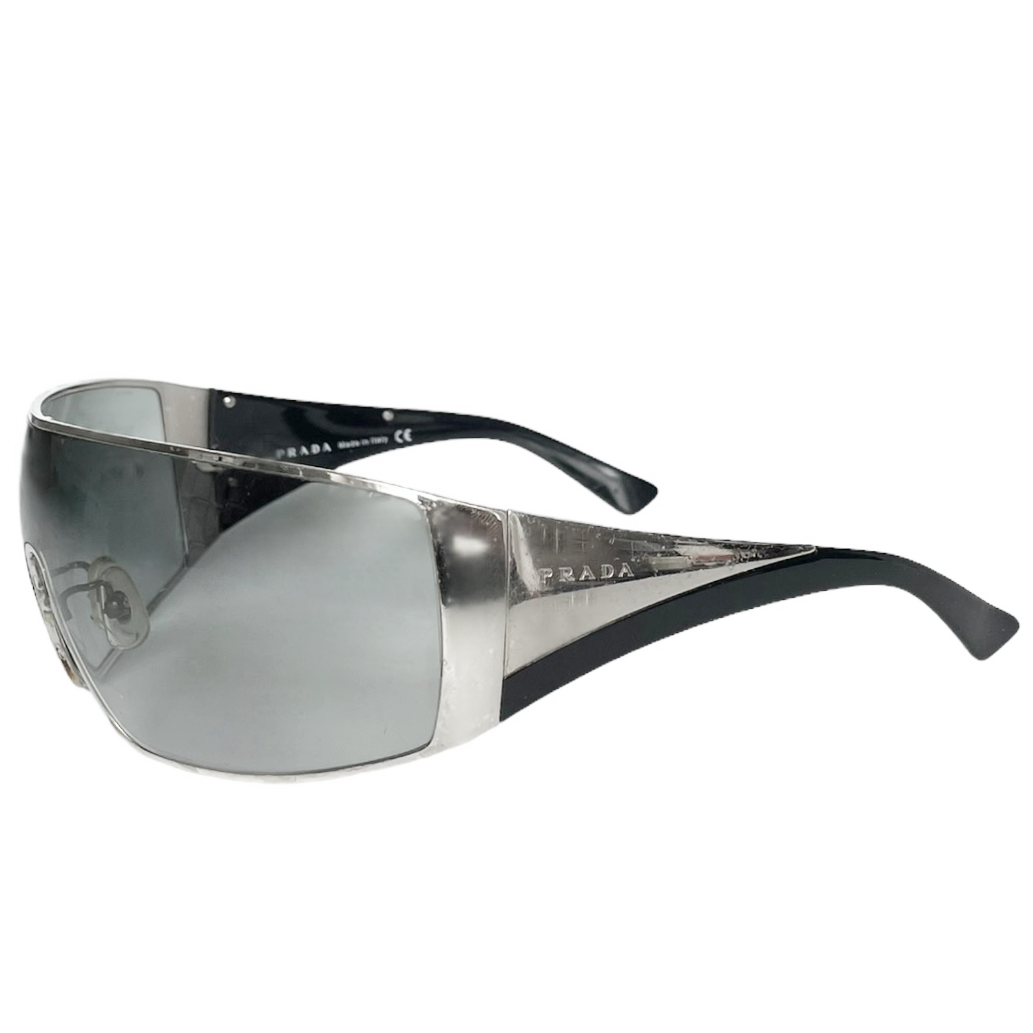 Prada cheap chrome sunglasses