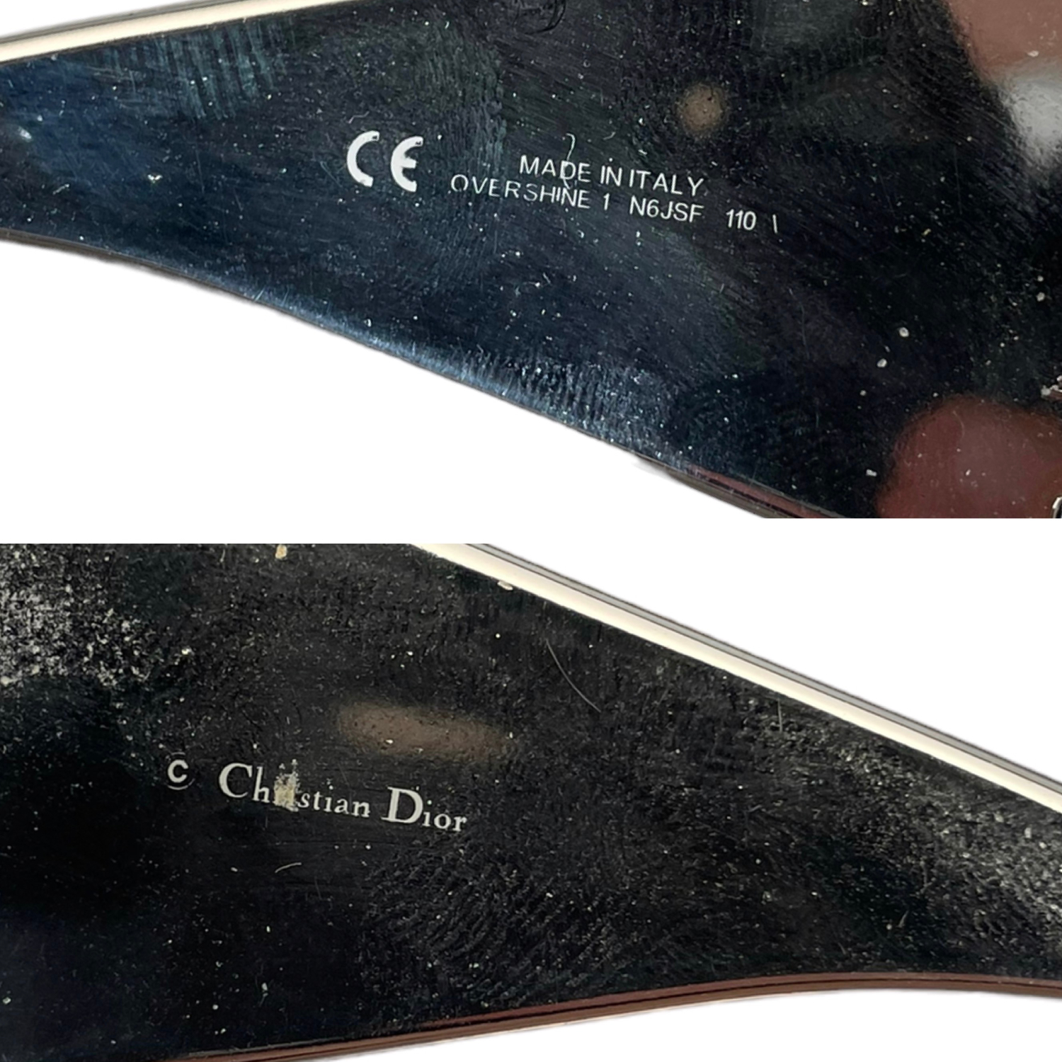 Dior 'J'ADORE' Silver Logo Sunglasses main image 0