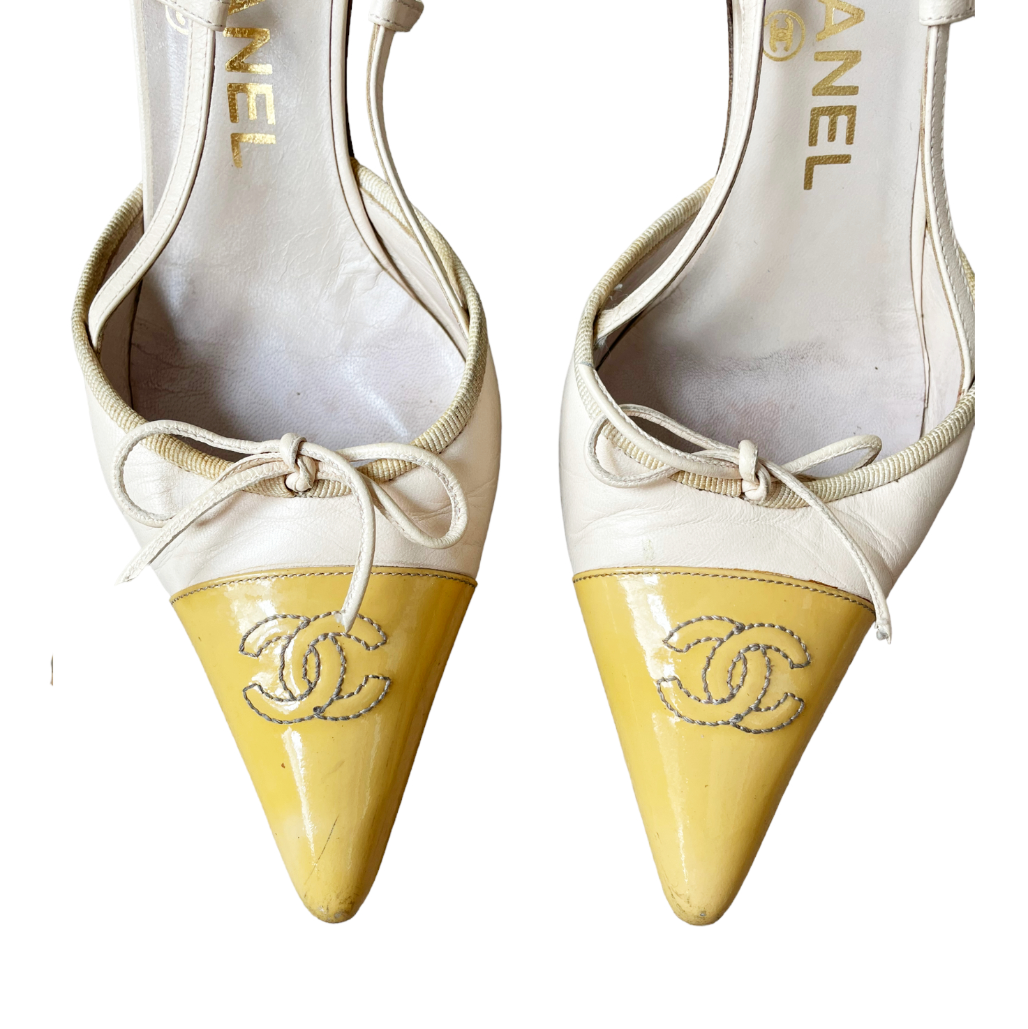 Chanel sales shoes nude