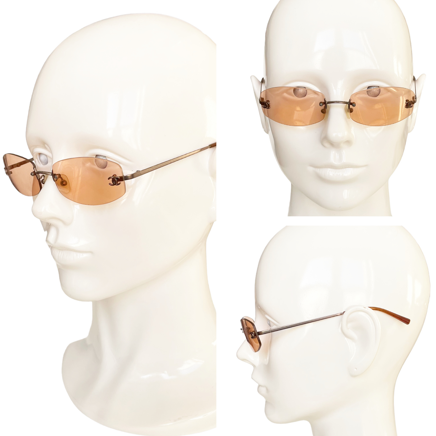 orange chanel sunglasses