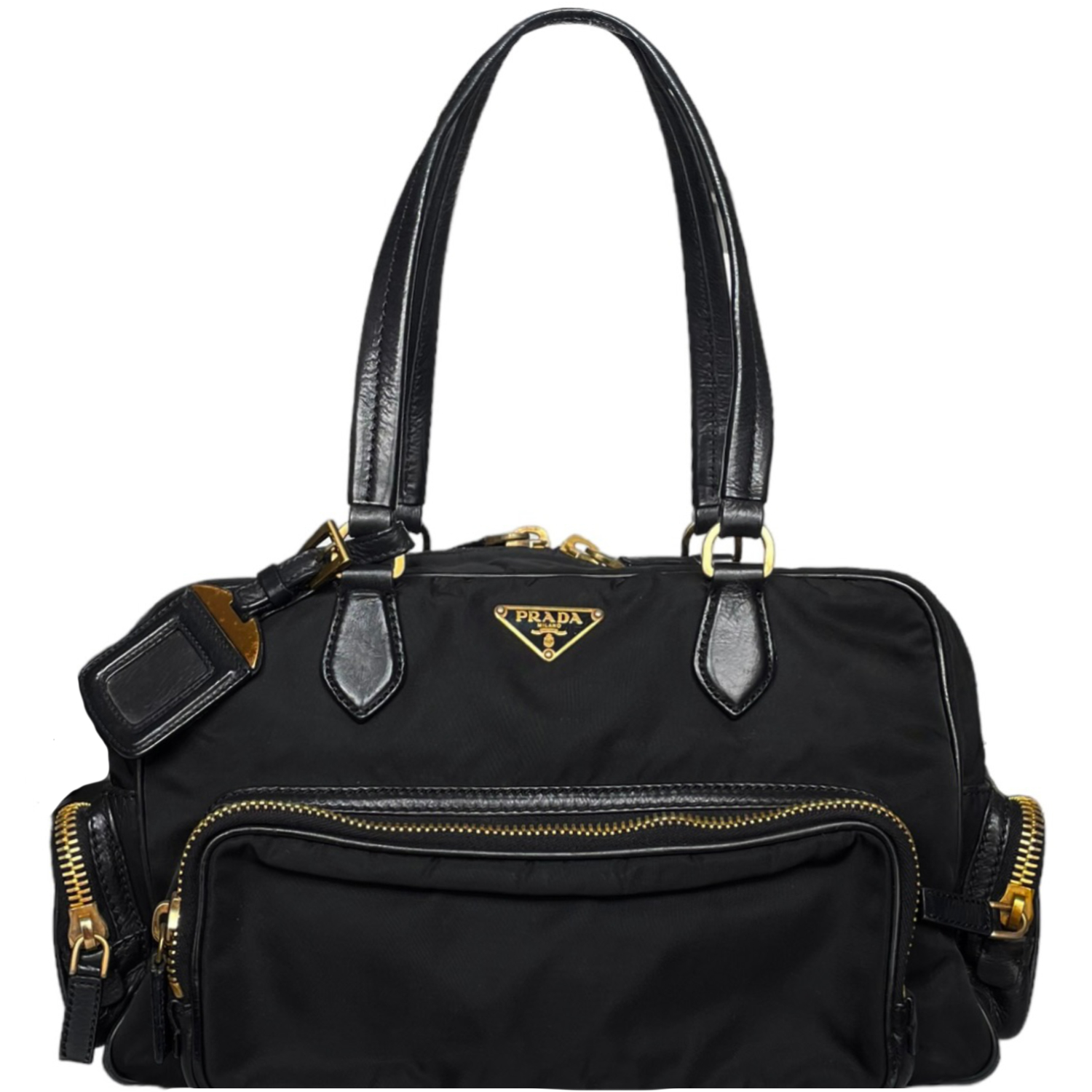 Prada nylon on sale cargo bag