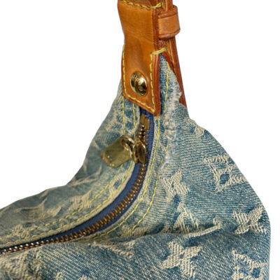 Louis Vuitton Monogram Denim 'Baggy GM' Shoulder Bag in Blue – Nitryl