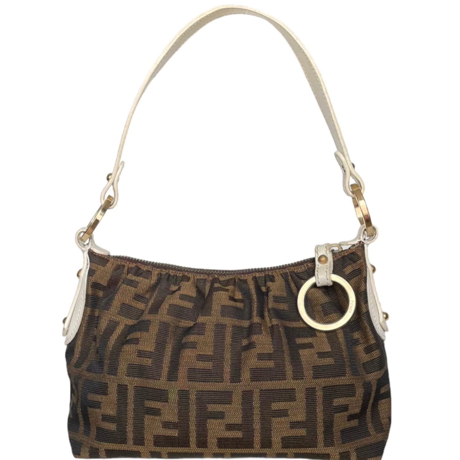 Fendi Zucca Vintage Shoulder Bag