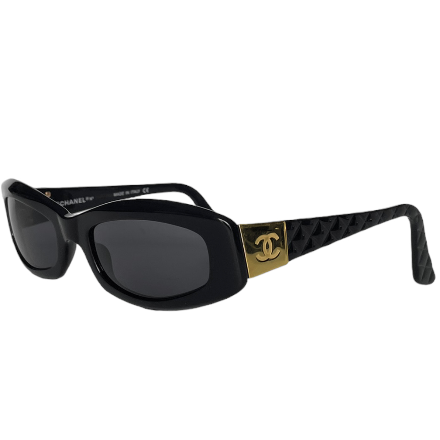 big black chanel sunglasses vintage