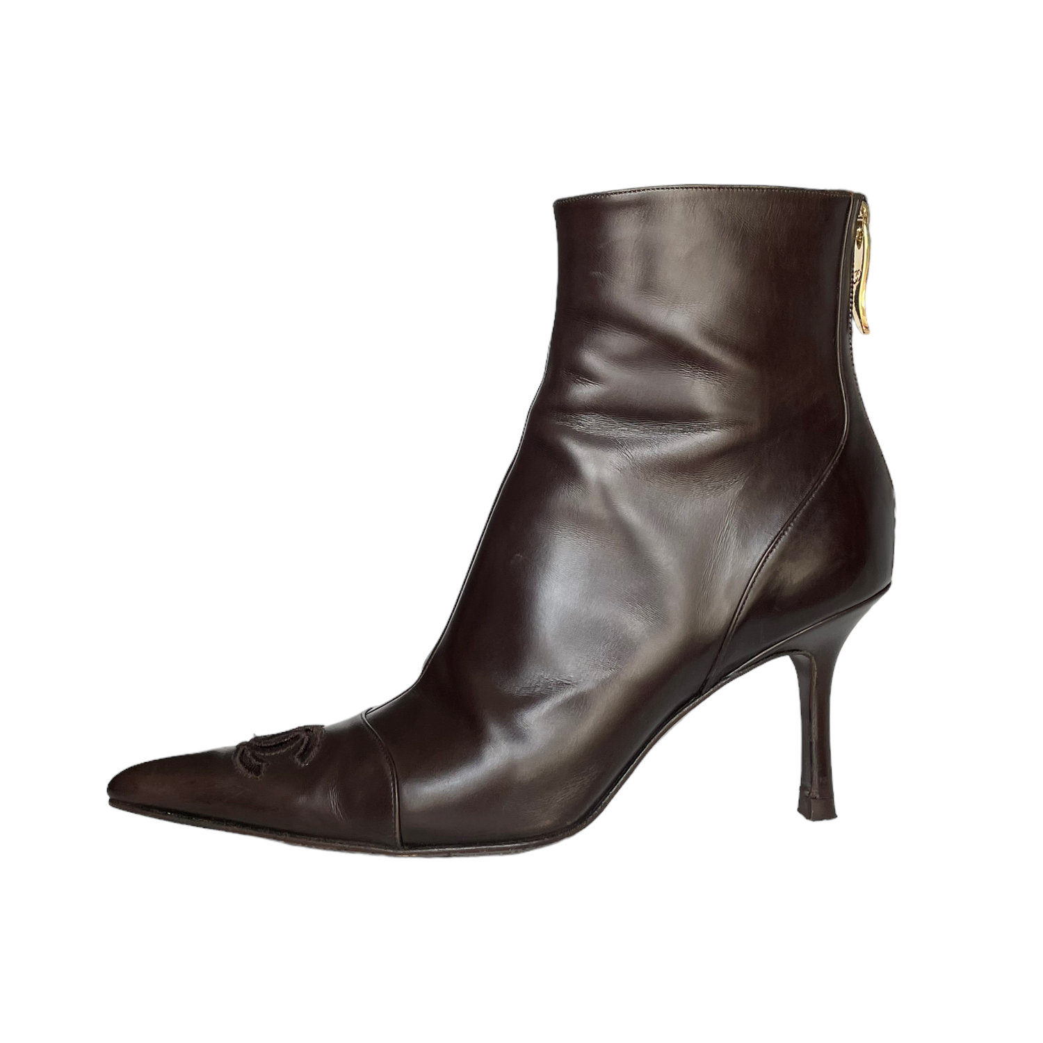 Chanel mesh boots outlet