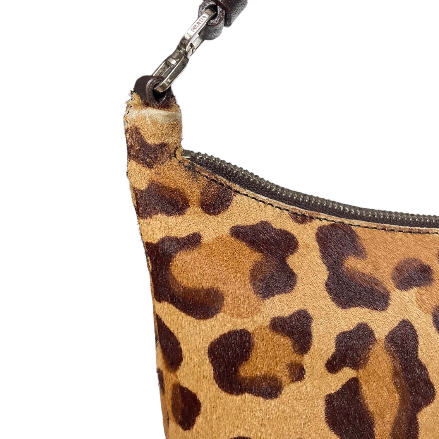 Prada leopard online bag