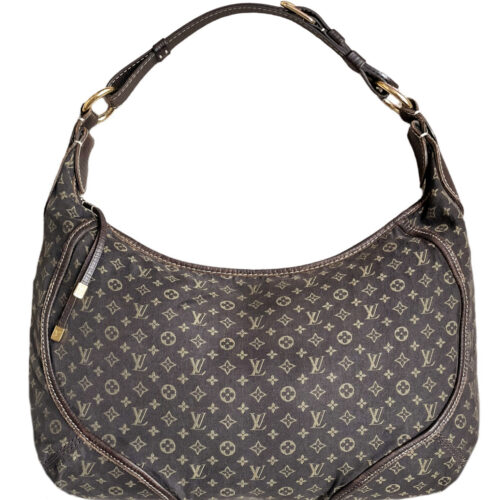 Vintage Louis Vuitton Monogram Shoulder Bag in Brown / Gold | NITRYL