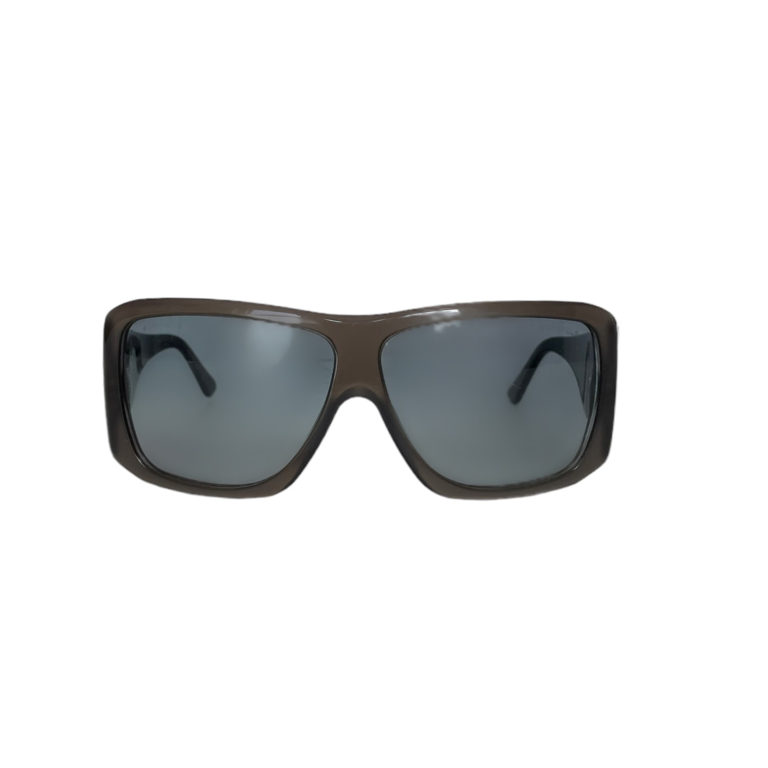 chanel round logo sunglasses