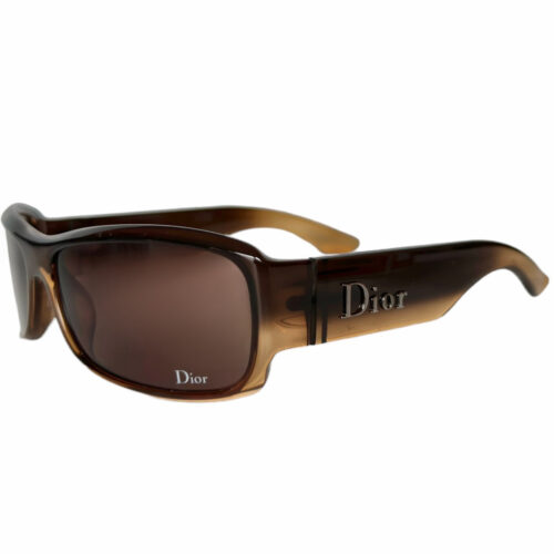 Vintage Dior Ombre Logo Sunglasses in Brown | NITRYL