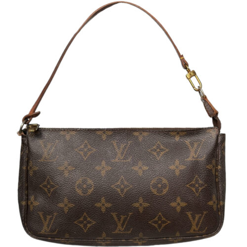Vintage Louis Vuitton Monogram Pochette Shoulder Bag | NITRYL